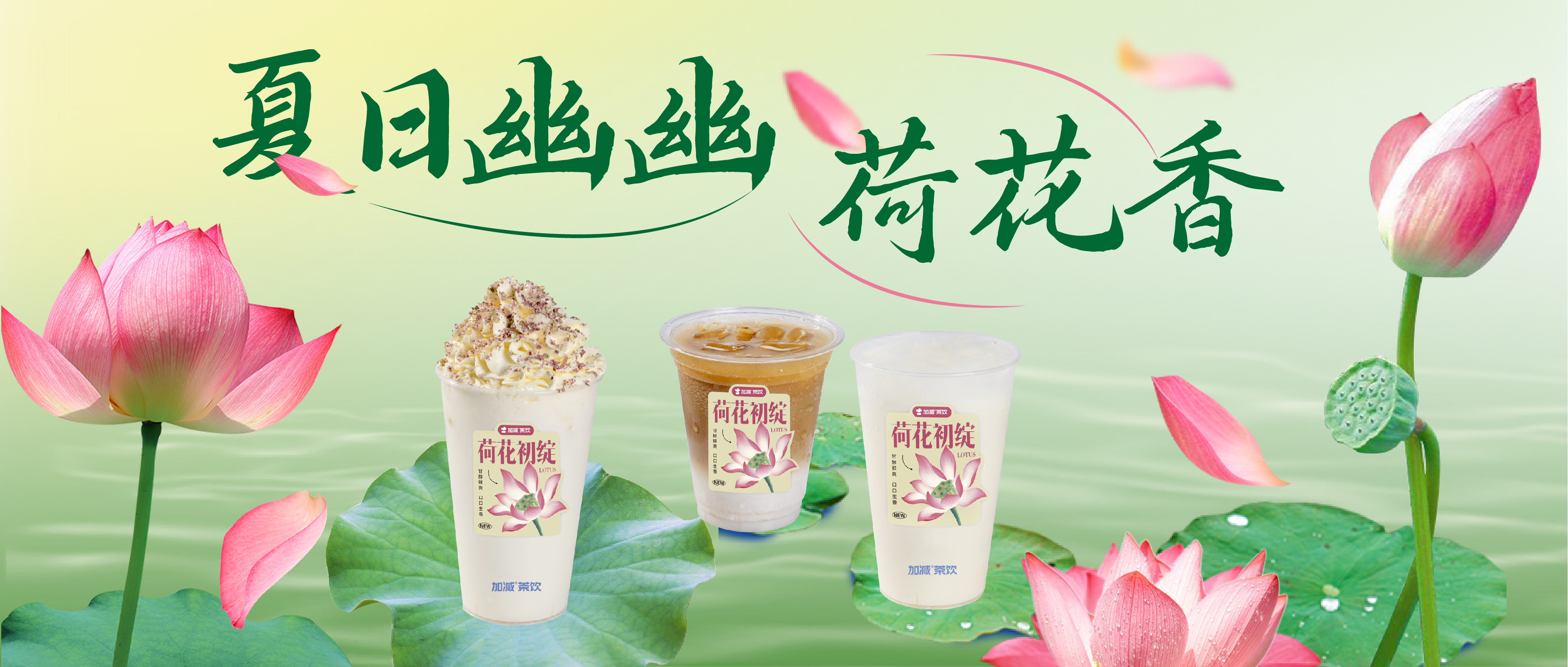 荷花新茶首次上线 ，1000张尝鲜券免费送 ！